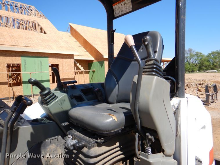 image for item DK5604 2017 Bobcat E50  mini excavator