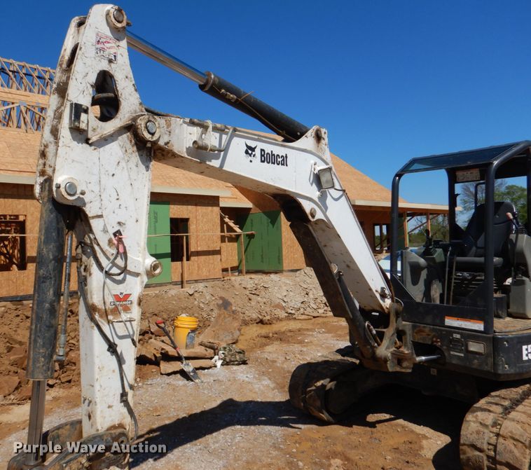 image for item DK5604 2017 Bobcat E50  mini excavator