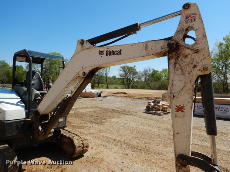 image for item DK5604 2017 Bobcat E50  mini excavator