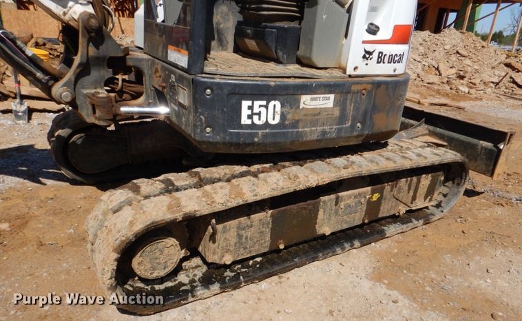 image for item DK5604 2017 Bobcat E50  mini excavator