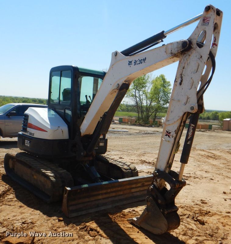 image for item DK5605 2017 Bobcat E55  mini excavator