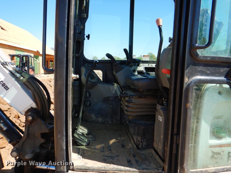 image for item DK5605 2017 Bobcat E55  mini excavator