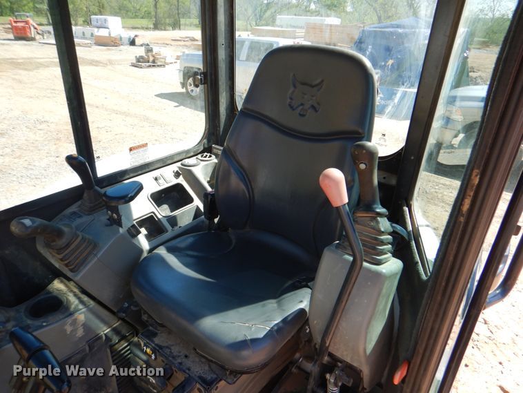 image for item DK5605 2017 Bobcat E55  mini excavator