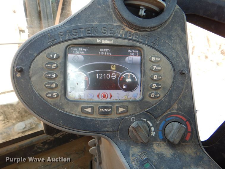 image for item DK5605 2017 Bobcat E55  mini excavator