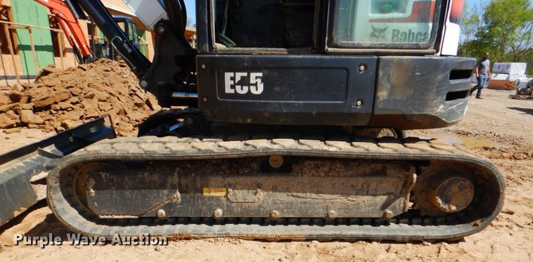 image for item DK5605 2017 Bobcat E55  mini excavator