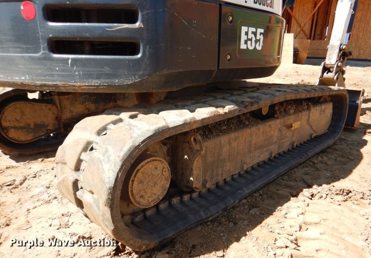 image for item DK5605 2017 Bobcat E55  mini excavator