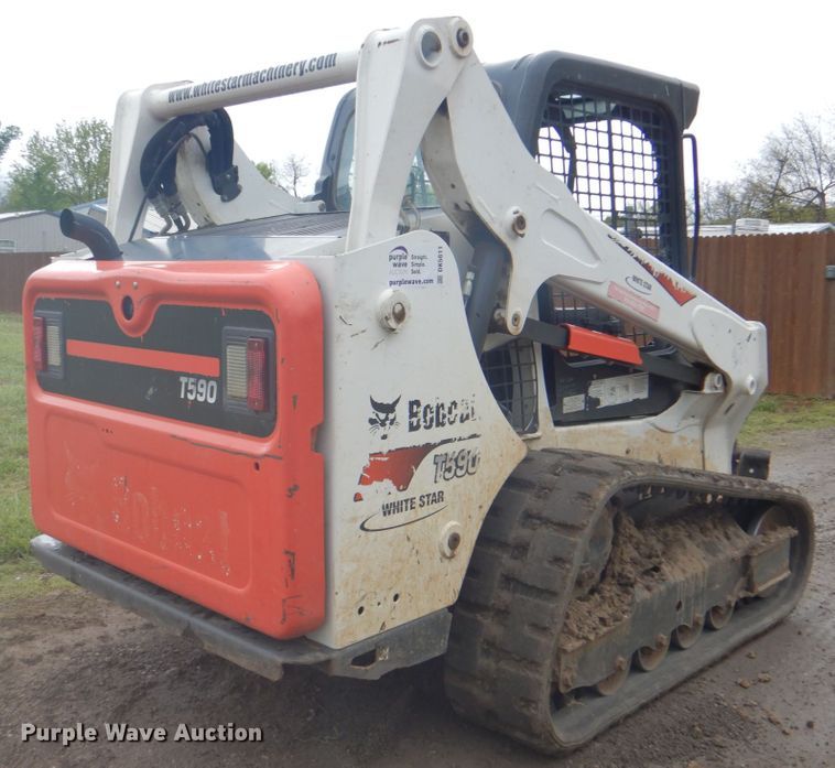 image for item DK5611 2017 Bobcat T590  tracked skid steer loader