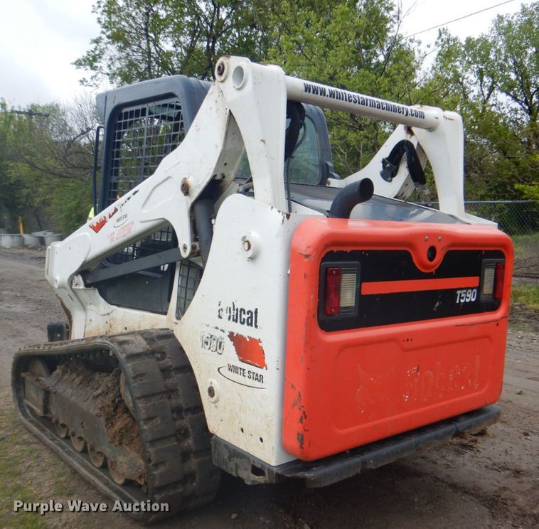 image for item DK5611 2017 Bobcat T590  tracked skid steer loader