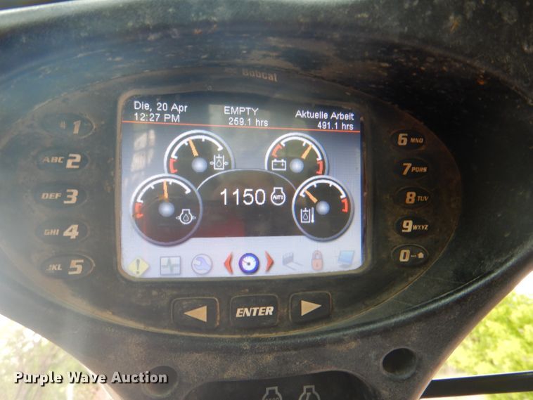 image for item DK5611 2017 Bobcat T590  tracked skid steer loader