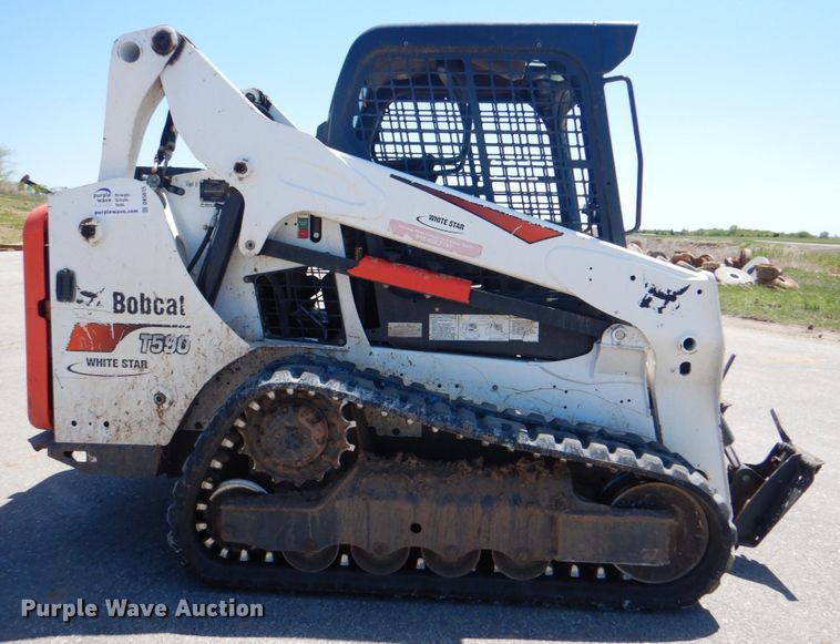 image for item DK5615 2017 Bobcat T590  tracked skid steer loader