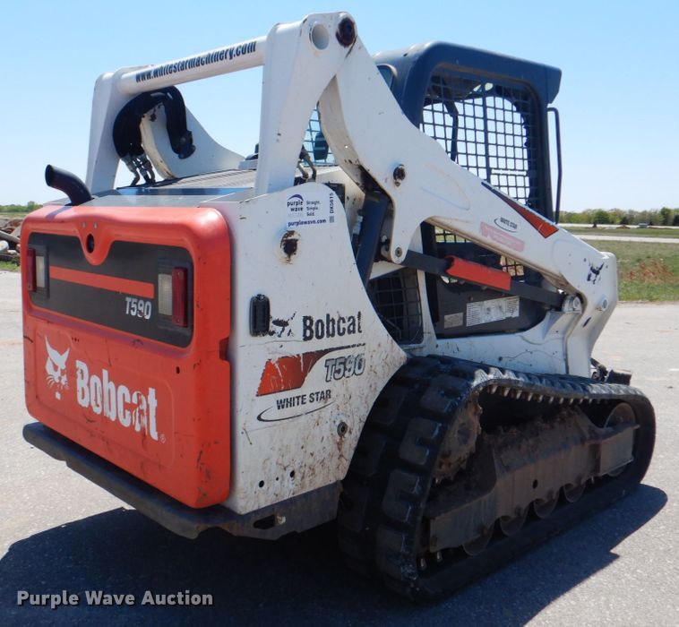 image for item DK5615 2017 Bobcat T590  tracked skid steer loader