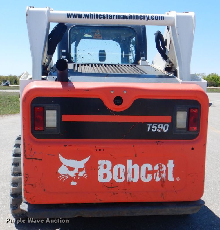 image for item DK5615 2017 Bobcat T590  tracked skid steer loader