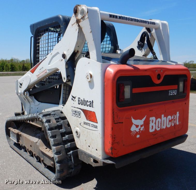 image for item DK5615 2017 Bobcat T590  tracked skid steer loader