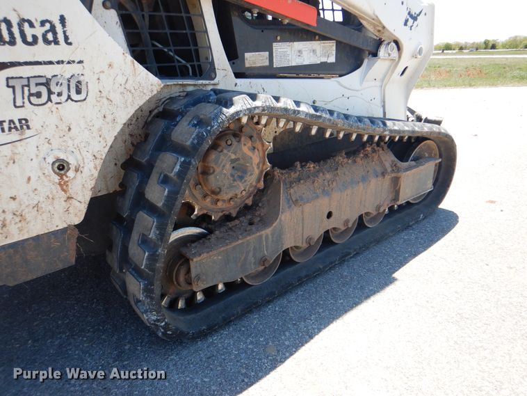 image for item DK5615 2017 Bobcat T590  tracked skid steer loader