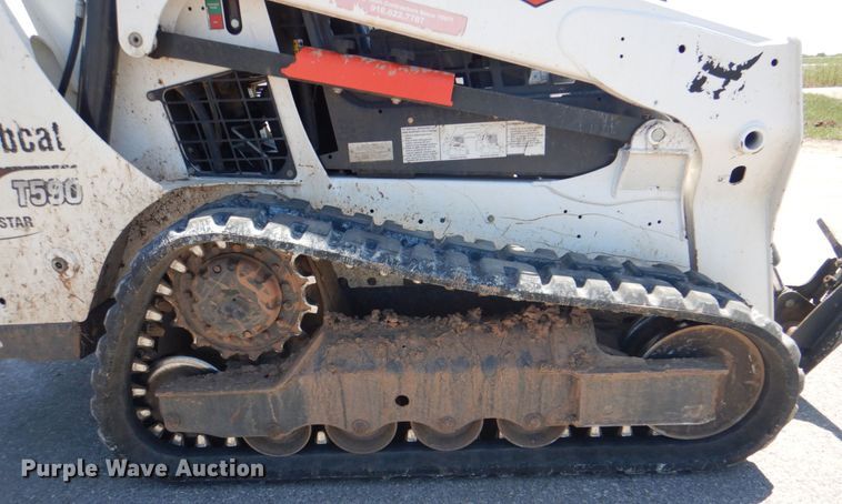 image for item DK5615 2017 Bobcat T590  tracked skid steer loader