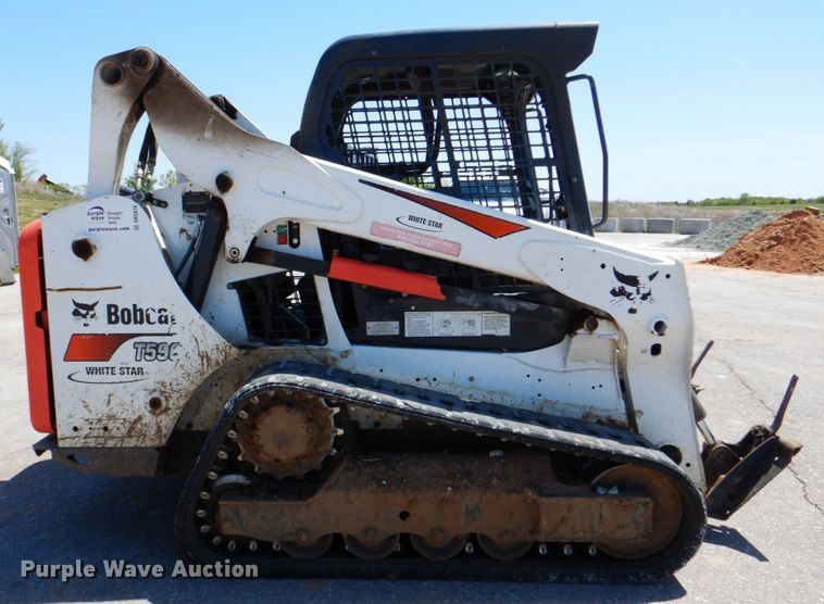 image for item DK5616 2017 Bobcat T590  tracked skid steer loader