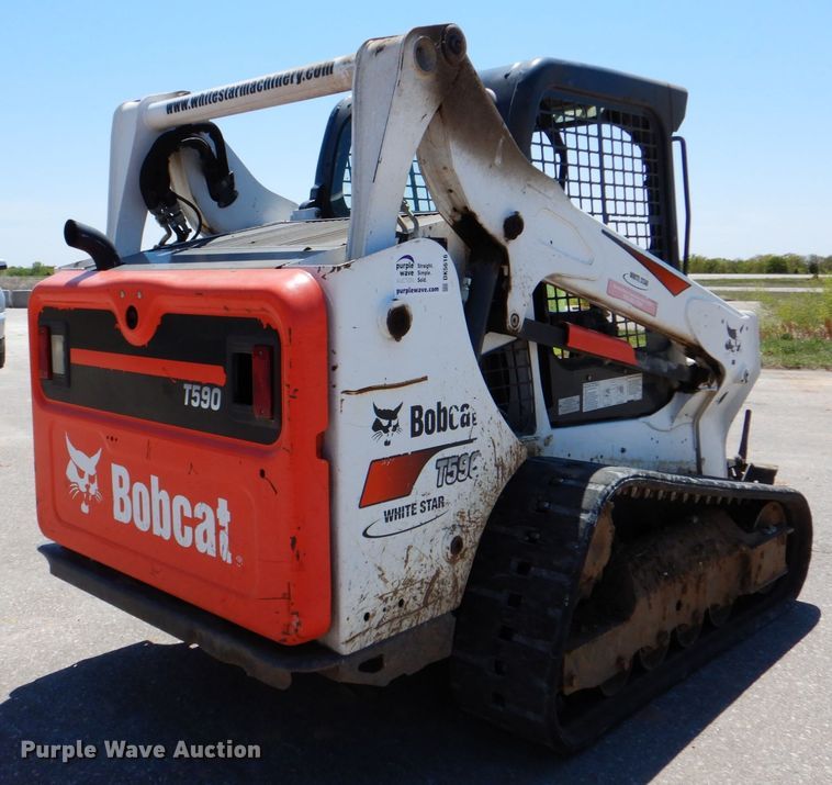 image for item DK5616 2017 Bobcat T590  tracked skid steer loader