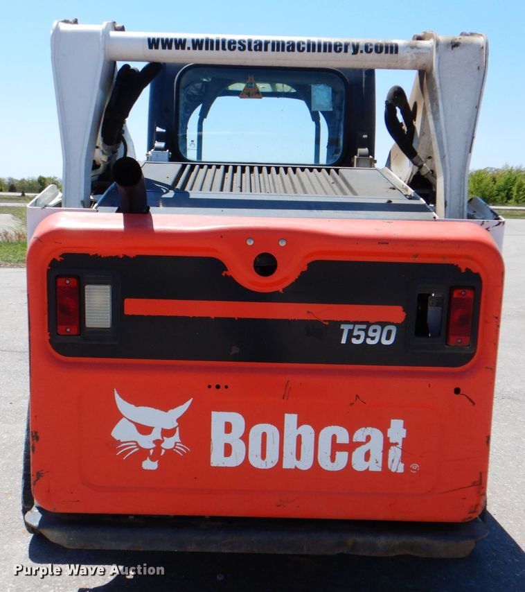 image for item DK5616 2017 Bobcat T590  tracked skid steer loader