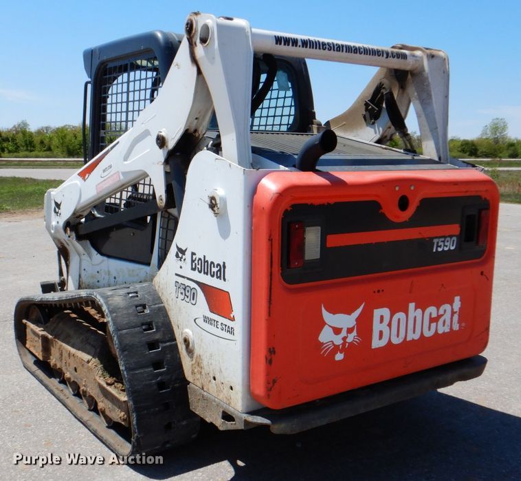 image for item DK5616 2017 Bobcat T590  tracked skid steer loader
