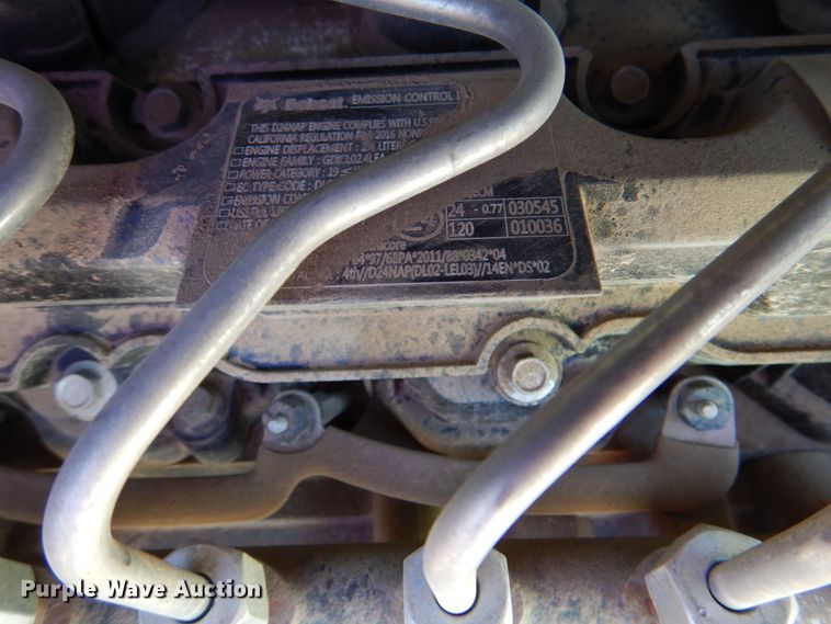 image for item DK5616 2017 Bobcat T590  tracked skid steer loader