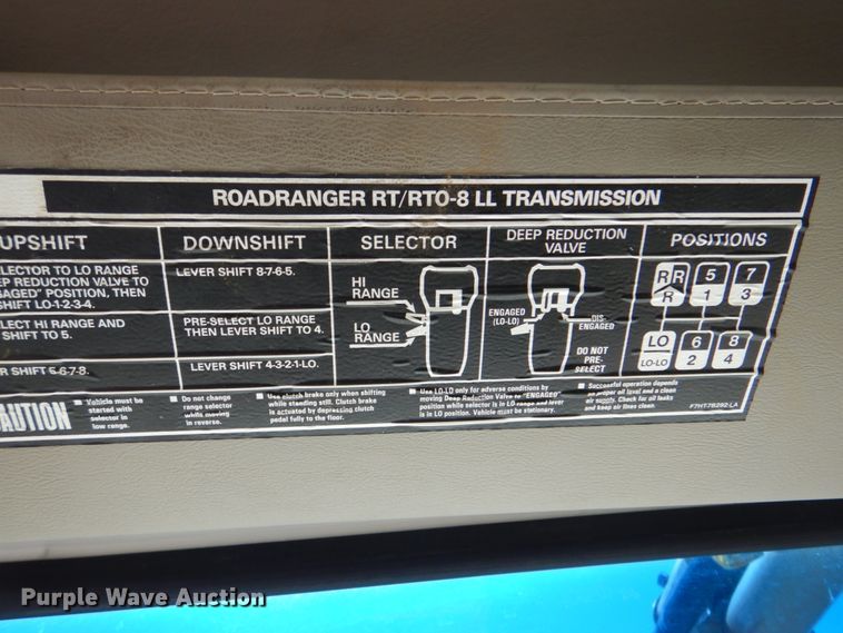 image for item DK5617 2001 Sterling L-Line  pressure digger truck