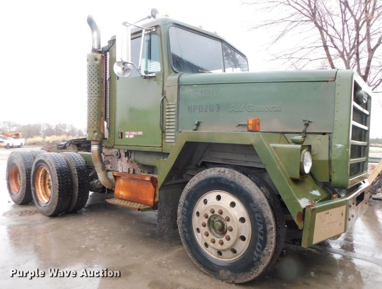 image for item DK8500 1979 Am General M915  semi truck