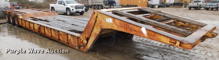 image for item DK8501 1979 Load King  lowboy equipment trailer