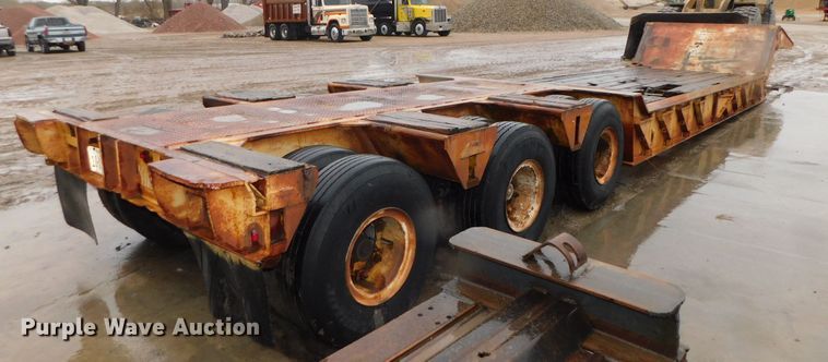 image for item DK8501 1979 Load King  lowboy equipment trailer