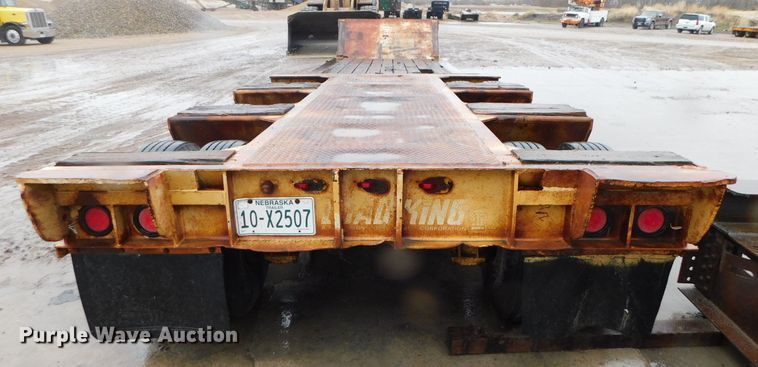 image for item DK8501 1979 Load King  lowboy equipment trailer