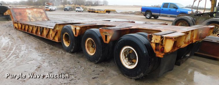 image for item DK8501 1979 Load King  lowboy equipment trailer