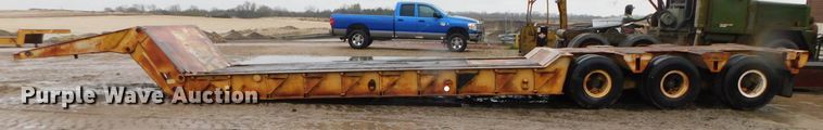 image for item DK8501 1979 Load King  lowboy equipment trailer