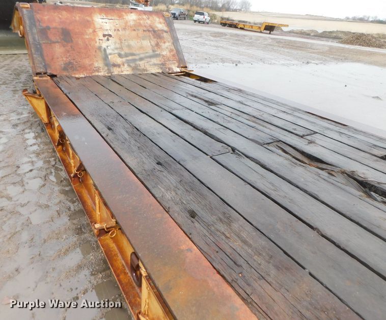 image for item DK8501 1979 Load King  lowboy equipment trailer