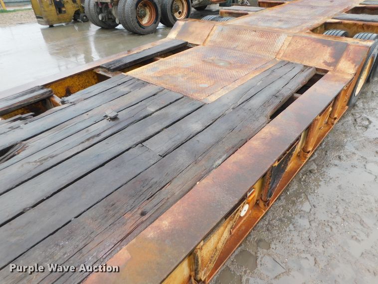 image for item DK8501 1979 Load King  lowboy equipment trailer