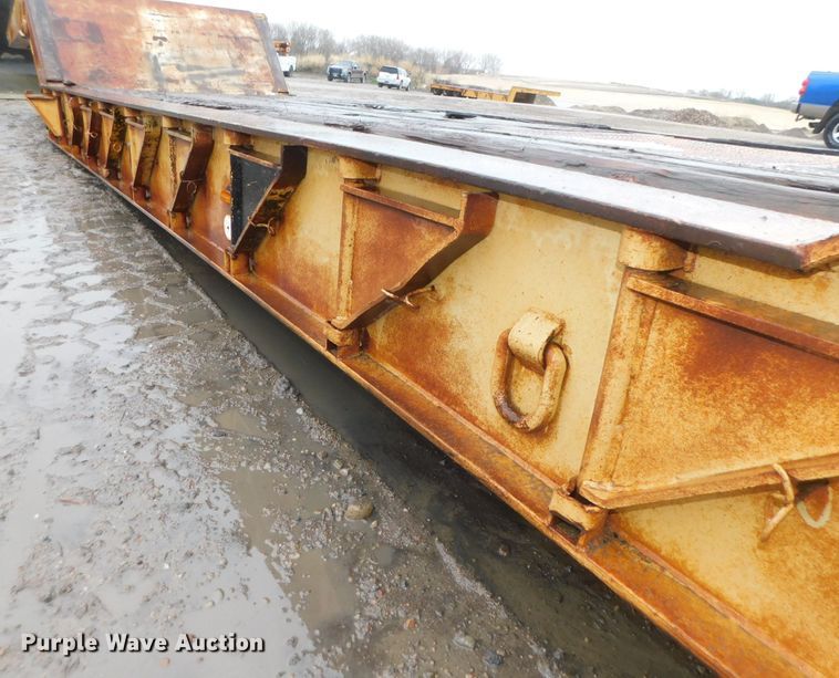 image for item DK8501 1979 Load King  lowboy equipment trailer