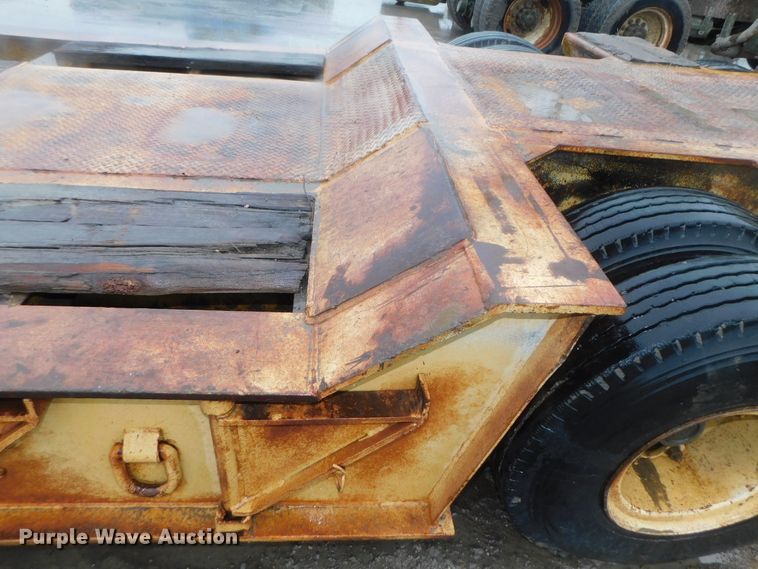 image for item DK8501 1979 Load King  lowboy equipment trailer