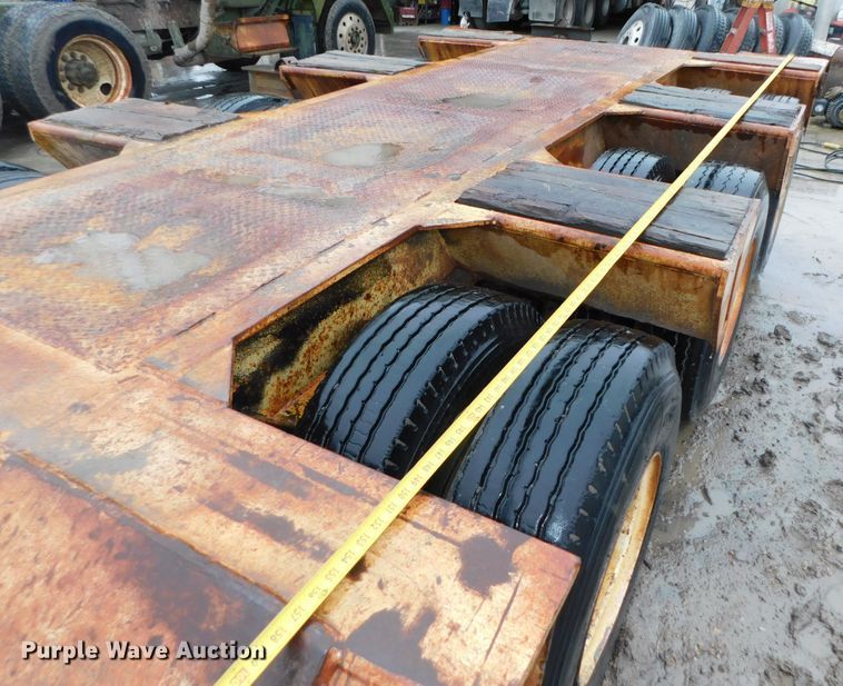 image for item DK8501 1979 Load King  lowboy equipment trailer