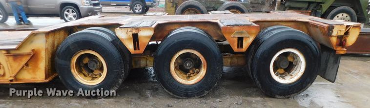 image for item DK8501 1979 Load King  lowboy equipment trailer