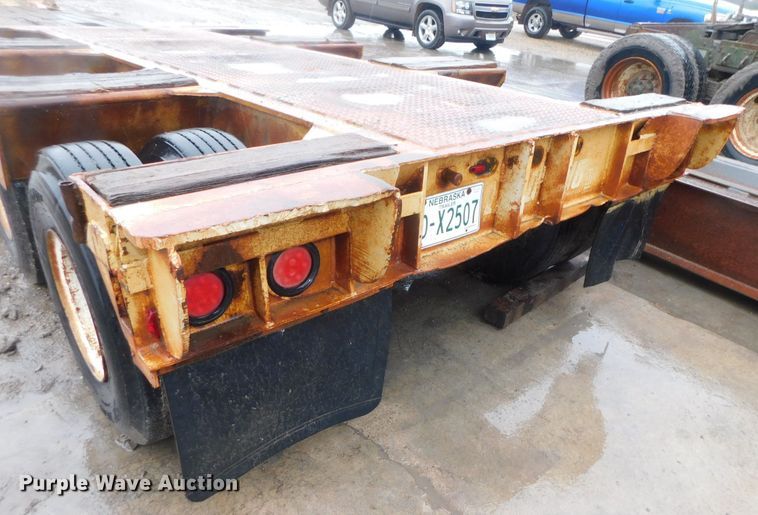 image for item DK8501 1979 Load King  lowboy equipment trailer