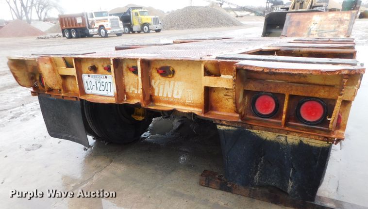 image for item DK8501 1979 Load King  lowboy equipment trailer