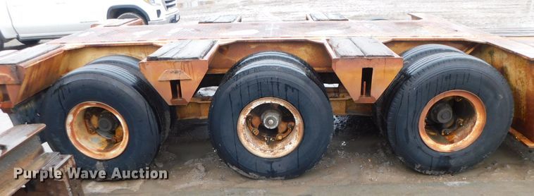image for item DK8501 1979 Load King  lowboy equipment trailer