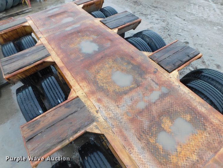 image for item DK8501 1979 Load King  lowboy equipment trailer