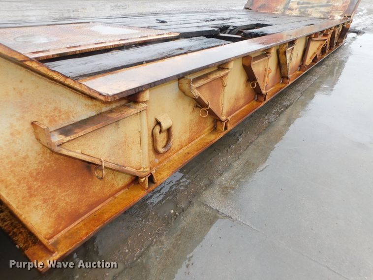 image for item DK8501 1979 Load King  lowboy equipment trailer