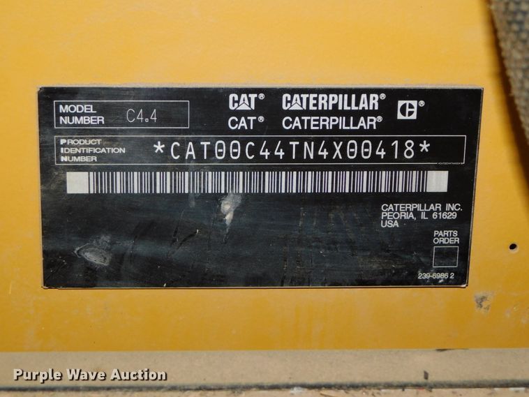 image for item DK8504 2007 Caterpillar XQ45-2  generator