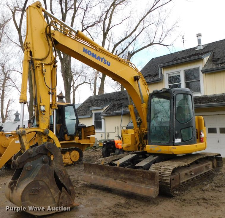 image for item DK8505 2007 Komatsu PC138USLC-2EO  mini excavator