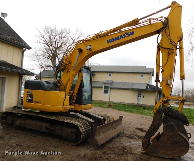 image for item DK8505 2007 Komatsu PC138USLC-2EO  mini excavator