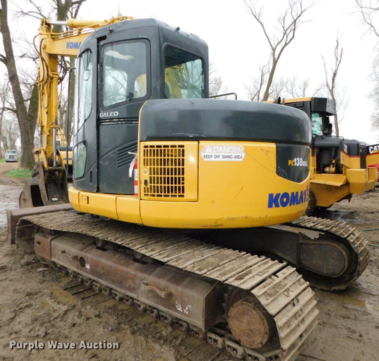 image for item DK8505 2007 Komatsu PC138USLC-2EO  mini excavator