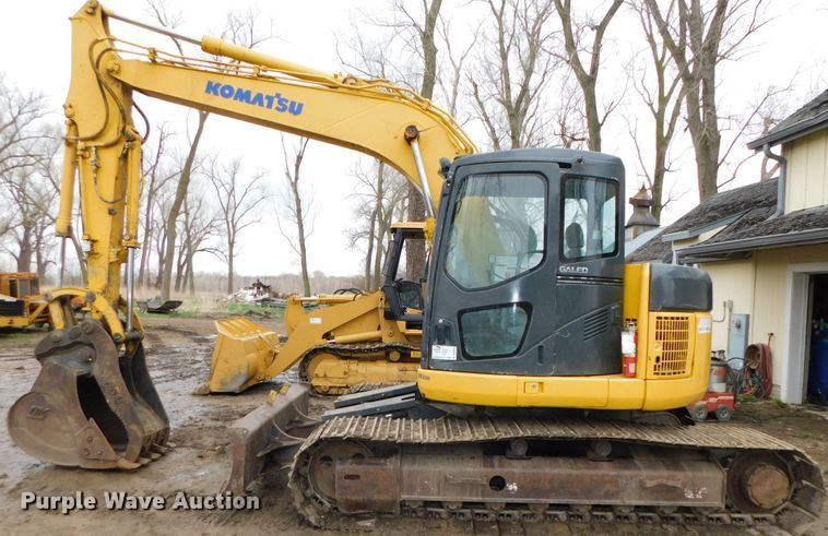 image for item DK8505 2007 Komatsu PC138USLC-2EO  mini excavator
