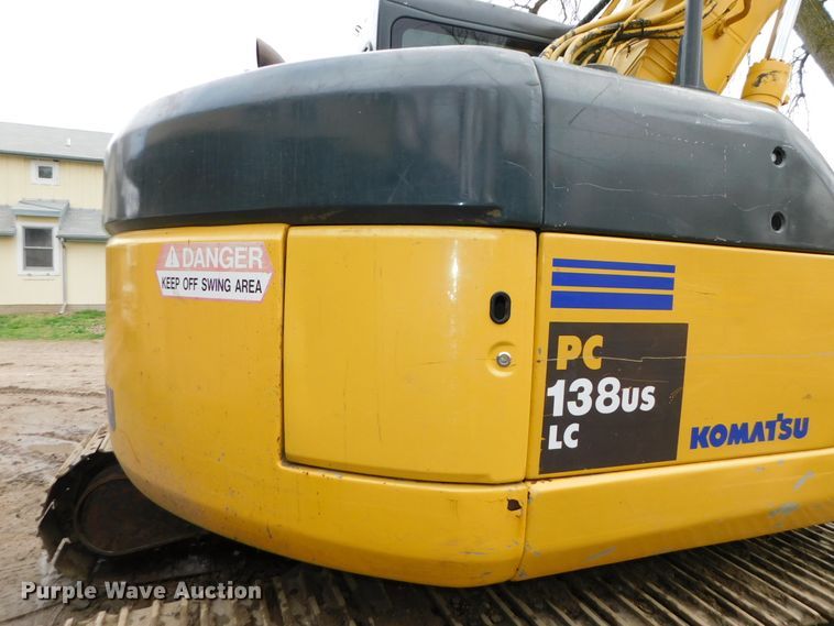 image for item DK8505 2007 Komatsu PC138USLC-2EO  mini excavator