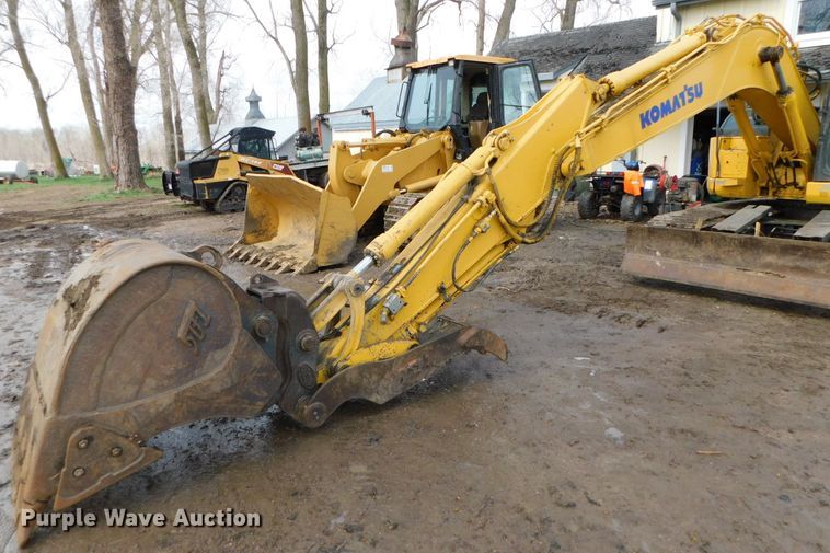 image for item DK8505 2007 Komatsu PC138USLC-2EO  mini excavator