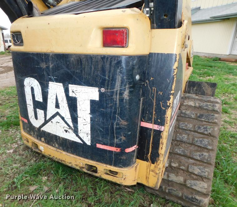 image for item DK8509 2006 Caterpillar 287B  tracked skid steer loader